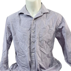Tommy Hilfiger Purple Collared Button-Up Dress Shirt